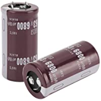 Los mejores  - Condensador- 2 Unids 63V 6800uF 25 × 50mm 105 Capac Condensador Radial Electrolítico Condensador Electrolítico…